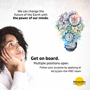 We can change the future of the Earth with the power of our minds. Get on board. Multiple positions open.